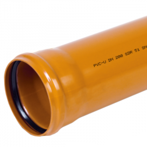 PVC KANALIZACIONA CEV NARANDŽASTA - SDR51 SN2